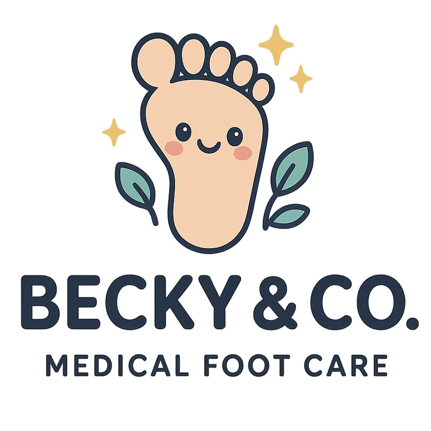 Becky & Co. Medical Foot Care logo